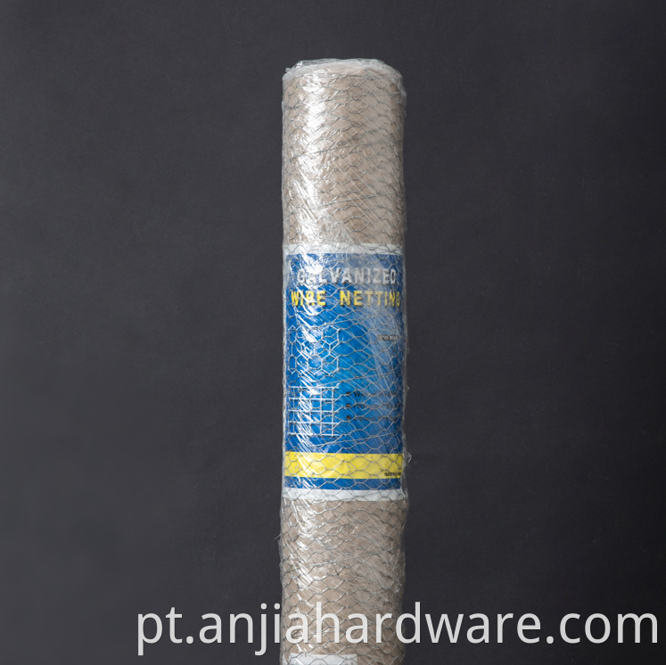 package of hex. wire mesh